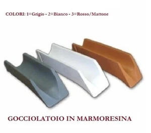 Abtropffläche OFFEN für Marmorbalkone - verschiedene Größen - Bild 1 von 1