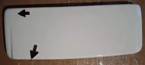2 Sm. difetti! BIANCO! Coperchio serbatoio wc 21 x 8,25 American Standard F4049 4049 - Foto 1 di 3