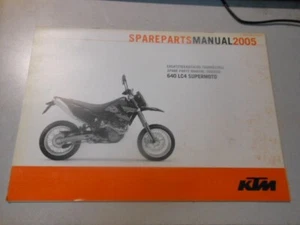 Chasis manual de piezas de repuesto de fábrica KTM 2005 640 LC4 Supermoto 3208182 - Imagen 1 de 7