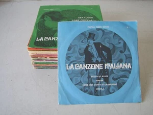 DISCHI 45 GIRI "LA CANZONE ITALIANA" - F.LLI FABBRI EDITORI - DA COLLEZIONE - Picture 1 of 10