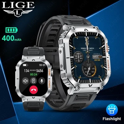 2025 Smart Watch Men/Women Waterproof Smartwatch Bluetooth For iPhone Samsung - Image 1 of 4