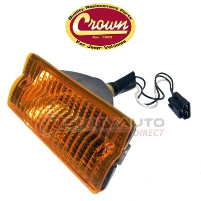 Crown Automotive Right Parking Light Assembly for 1976-1988 Jeep J20 - kf Foto 1 de 4