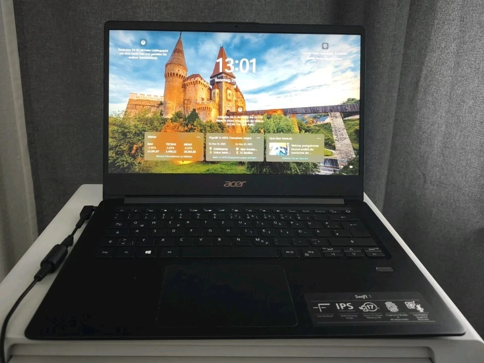 Acer Swift SF114-32 – Lüfterlos & sehr lange Akkuzeit Windows 11  - Bild 1 von 4