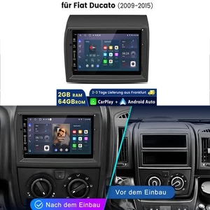 7" Für Fiat Ducato Citroen Jumper Peugeot Boxer Android 14 Carplay Autoradio GPS - Bild 1 von 13