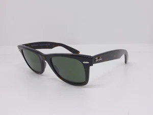 Ray-Ban Wayfarer RB 2140 902 47 Havana w/G15 Green lens RayBan - Picture 1 of 21