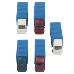 N Scale Miniature Container Truck Model Toy with Realistic Craftsmanship - Picture 1 of 12