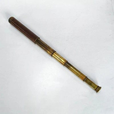 Vintage BRITEX Universal 25–40x Brass 4-Draw Telescope. Japan Working Spyglass - Image 1 of 4