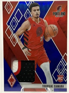2023-24 Panini Phoenix #RM-TOU Toumani Camara Rookie Memorabilia Blue #/25 - Bild 1 von 2