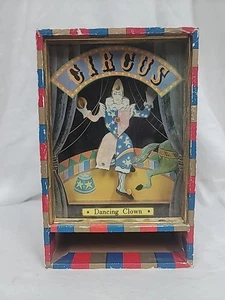 Vintage Dancing Circus Clown Music Box, Missing Jewelry Drawer, Works, Taiwan - Picture 1 of 8