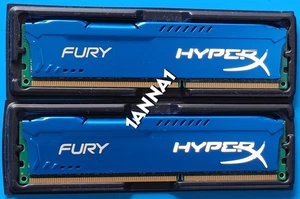 8 GB (2 x 4 GB) DDR3 1333 MHz KIT MEMORIE RAM KINGSTON 1,5V DIMM PC3 PC DESKTOP - Afbeelding 1 van 21