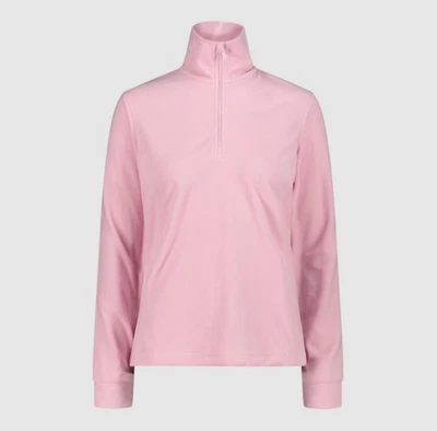Sudadera Mujer CMP CAMPAGNOLO Media Cremallera Arctic Fleece 3G27836 B309 Rosa - Imagen 1 de 3