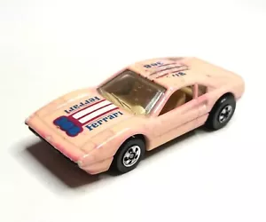 Vintage Hot Wheels Ferrari Racebait 308 Rosa Blackwall Cambia Colore Corsa - Foto 1 di 4