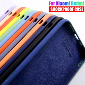 For Xiaomi 12T Poco X5 Redmi Note 12 11E 11 Pro Liquid Silicone TPU Case Cover - Picture 1 of 23