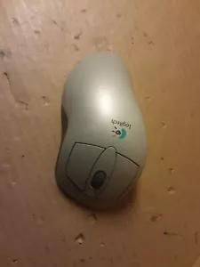 Vintage Logitech Cordless MouseMan Wheel Computer M-RK53 MISSING RECEIVER - Picture 1 of 8