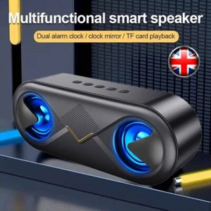 Ultra Loud High Bass Bluetooth Speakers Portable Outdoor Wireless Speaker Indoor - Picture 1 of 16