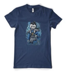 Japanese Samurai Warrior Panda Wow Gaming Personalised Adult And Kids T Shirt - Picture 1 of 20