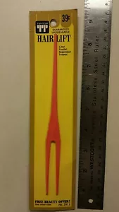 Elevador de cabello vintage ¡Elige! ¡Irrompible! ¡Ascensores/puffs! Artículo antiguo único difícil de encontrar - Imagen 1 de 5