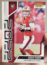 BROCK PURDY RC 2022 PANINI INSTANT YEAR ONE NFL ROOKIES RETRO 49ERS /874