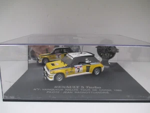 RENAULT 5 R5 TURBO Winner Rallye CORSE 1982 N° 7 RAGNOTTI ANDRIE par UH au 1/43 - Imagen 1 de 8