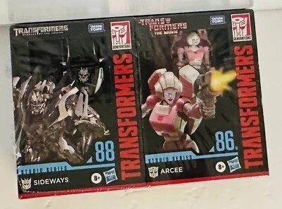 Transformers Studios Series Sideways 88 & Arcee 86 Combo New And Sealed In Box - Image 1 of 4