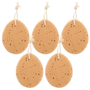 5Pcs Bath Sponge Exfoliating Foam Sponge Cotton Honeycomb Shower Supplies - Picture 1 of 12