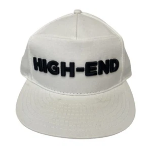 DOPE Couture Streetwear White Flat Bill Snapback Hat 3D Embroidered High End Cap - Picture 1 of 6