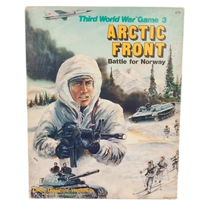 Terza Guerra Mondiale Gioco 3 Fronte Artico GDW 1980 Battaglia per la Norvegia Gioco di Strategia - Foto 1 di 16