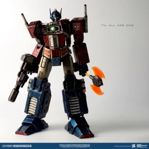 TRANSFORMERS: OPTIMUS PRIME CLASSIC EDITION DIE CAST Action Figure 18″ THREEZERO - Imagen 1 de 1