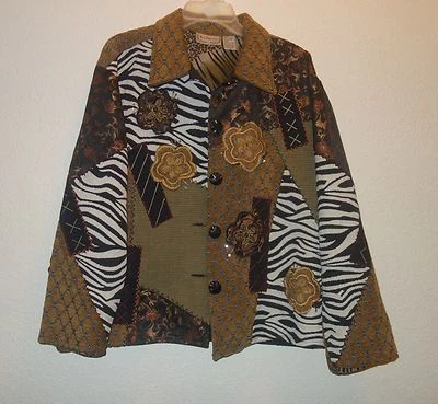 BLAZER BORDADO NUEVAS DIRECCIONES TALLA GRANDE NUEVO Foto 1 de 4