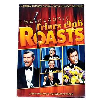 Classic Friars Club Roasts - R1 DVD - Benny Berle Carson Lewis Rickles - Box Set - image 1 of 4