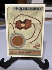 2019 TOPPS ALLEN & GINTER INCREDIBLE EQUIPMENT RELIC DAVID’S SLINGSHOT