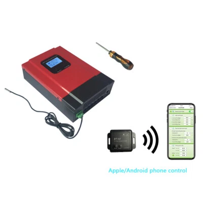 60A 40A MPPT Solarladeregler 12V 24V 36V 48V WLAN Mobile APP Steuerung - Bild 1 von 4