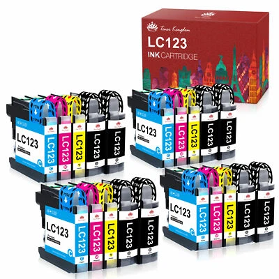 Druckerpatronen kompatibel für Brother LC123 XL MFC-J4410DW J6520DW J6920DW DCP- - Bild 1 von 2