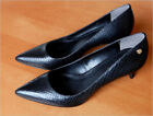 Schicke schwarze Damen Stckelschuhe Schuhe Halbschuhe Calvin Klein Gr 37 NEU