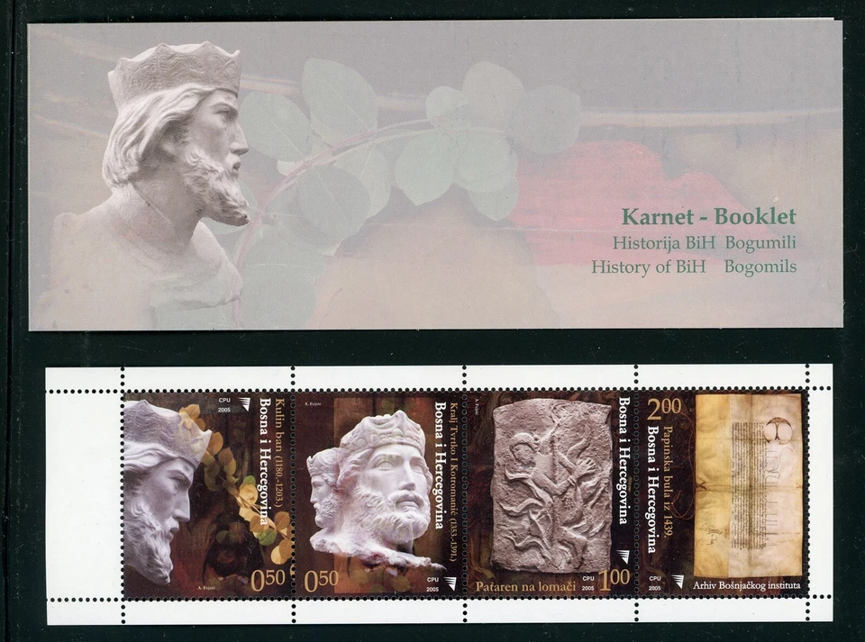 Gobierno bosnio Scott #521-524 MNH FOLLETO Cultura Bogomil $$ 458304 Foto 1 de 1