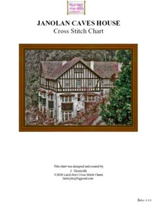 JANOLAN CAVES HOUSE - cross stitch chart - Picture 1 of 2