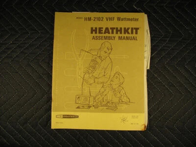 Genuine Heathkit Model HM-2102 VHF Wattmeter Manual - Image 1 of 4