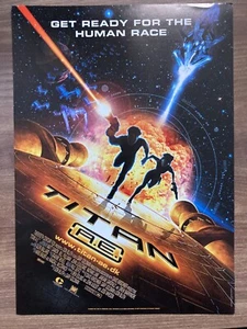 Titan A.E Matt Damon Drew Barrymore 2000 Danish Movie Press Release - Picture 1 of 3