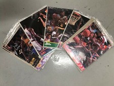 1991 NBA Hoops Action Photos 8x10 Basketball Cards Pick Your Card Johnson Thomas