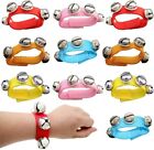 10 Pcs Multi Color Musical Rhythm Toys and Nylon Band Wrist Bell Ankle Bells Ban