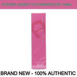 Etienne Aigner Too Feminine Eau de Parfum for Women 100ml/3.4oz Spray,BRAND NEW! - Picture 1 of 1