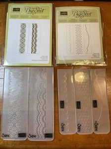 Stampin Up! Textured Impressions DELICATE DESIGNS and ADORNING ACCENTS Folders - Picture 1 of 3