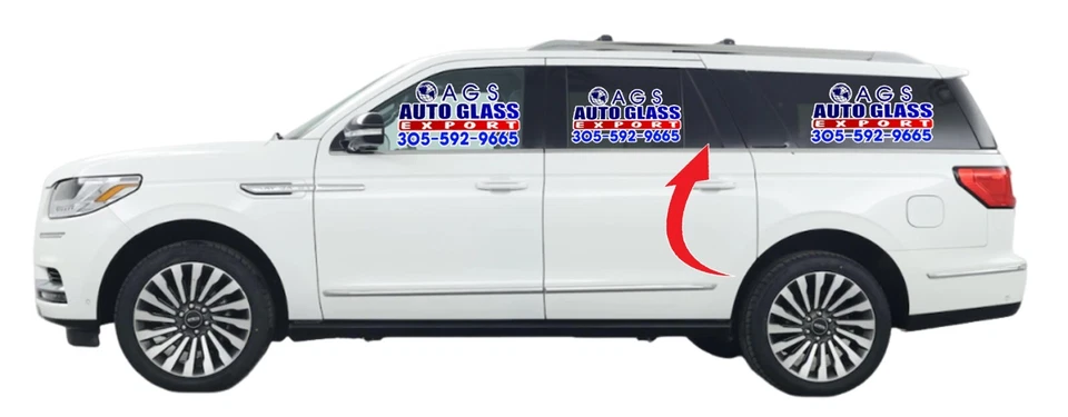 2018-2024 LINCOLN NAVIGATOR AFTERMARKET Vent REAR LEFT (Encap) Solar DV12905YPY - Image 1 of 1