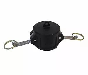 Neu Polypropylen 200DC Camlock Staubkappe 2" - Bild 1 von 5