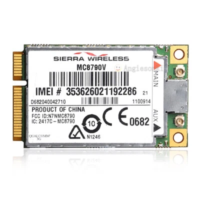 Unlocked Sierra Wireless MC8790V 7.2Mbps 5.76Mbps UMTS HSPA HSUPA +GPS 3G Card - Image 1 of 4