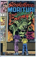 Strikeforce Morituri 1986 series # 11 very fine comic book