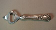 Vintage Sterling Silver and Stainless Steel Bottle Opener WEB Silver Co  #J3515