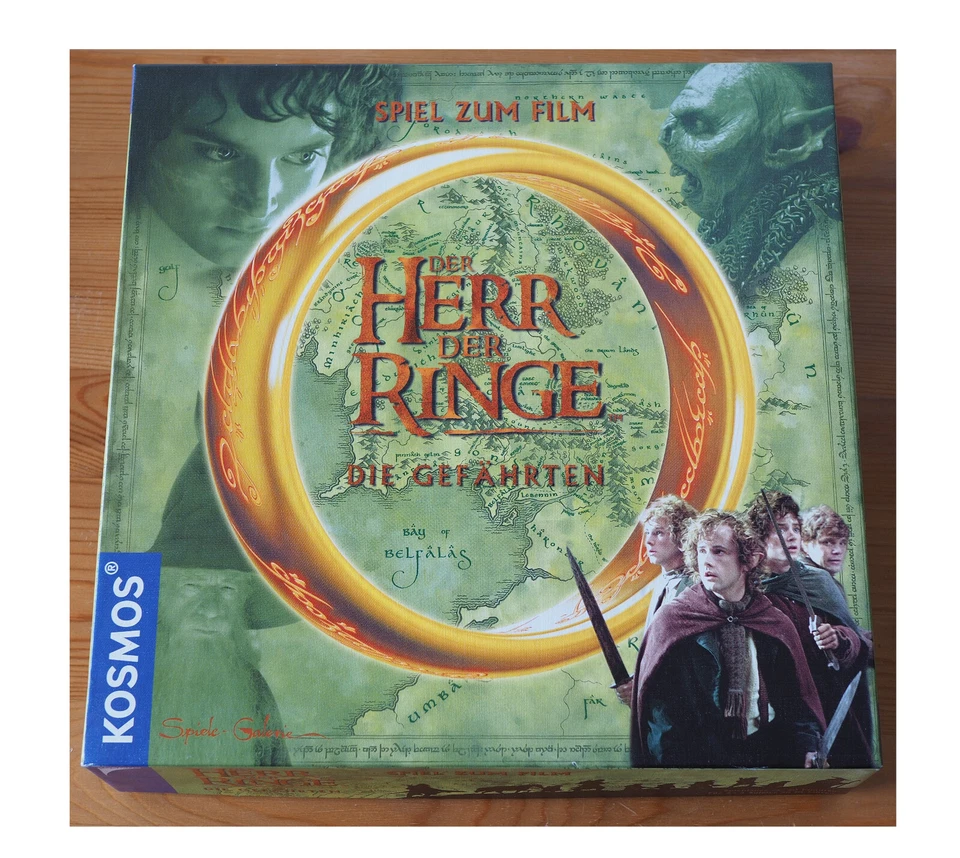 Kosmos Herr der ringe die GefÃ¤hrten Brettspiel