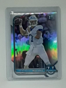 Will Levis 2021-22 Bowman University Football 1st Chrome #52 - Kentucky Wildcats - Bild 1 von 2