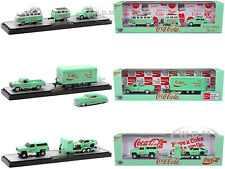 M2 Machines Auto Haulers "Coca-Cola" Set of 3 pieces Release 17 Limited Edition to 8400 Pieces Worldwide Diecast Models, 1:64 (56000-TW17)